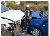 Verkehrsunfall, 4 Personen verletzt