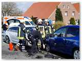 Verkehrsunfall, 4 Personen verletzt