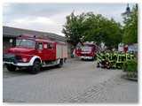 Feuerwehr, Polizei und Hundestaffel waren im Einsatz